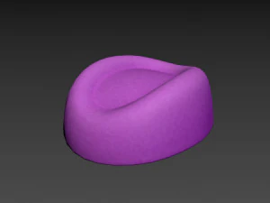 pillbox hat 3D Model