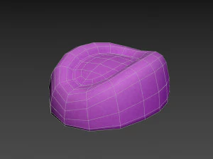 pillbox hat 3D Model