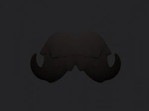 mustache 02 3D Model