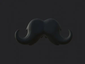 mustache 02 3D Model