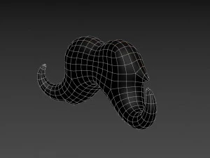 mustache 02 3D Model