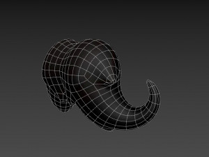 mustache 02 3D 모델