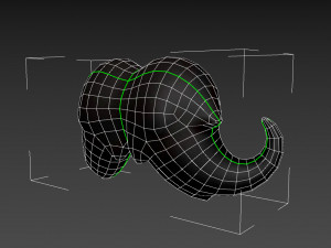 mustache 02 3D 모델