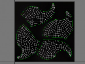 mustache 02 3D 모델