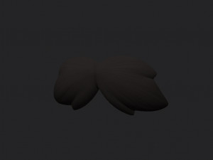 mustache 03 3D 모델