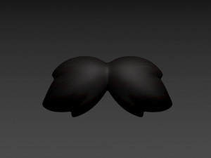 mustache 03 3D 모델