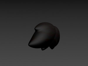 mustache 03 3D 모델