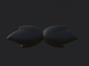 mustache 04 3D Model