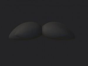 mustache 04 3D Model