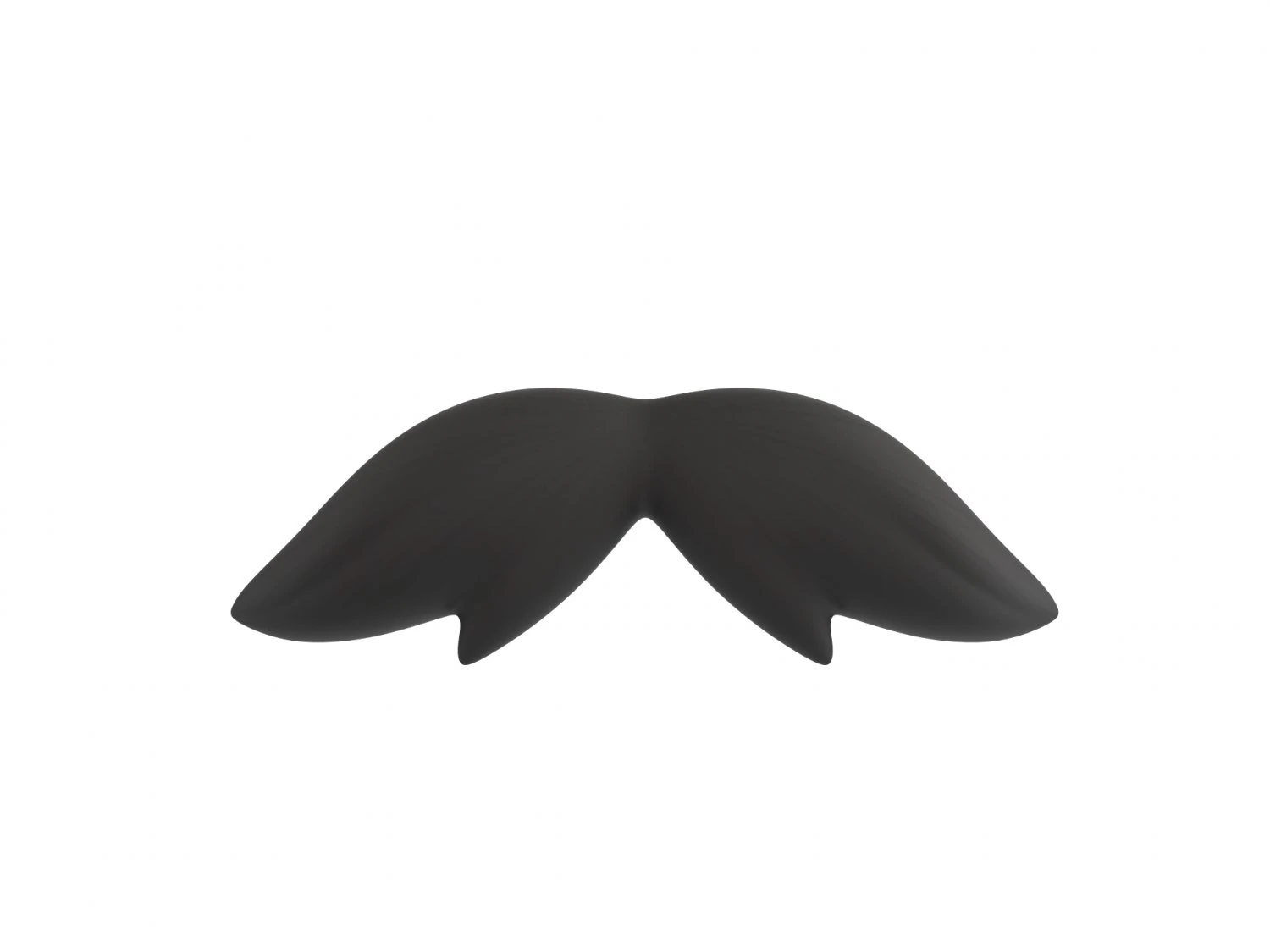 mustache 05 3D Model .c4d .max .obj .3ds .fbx .stl .blend