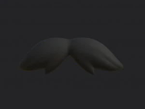 mustache 05 3D Model