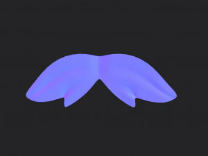 mustache 05 3D Model