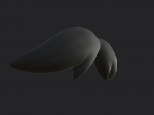 mustache 05 Model 3D