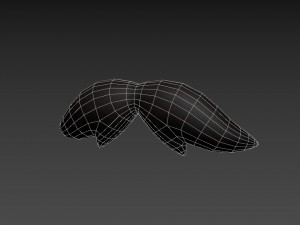 mustache 05 Model 3D