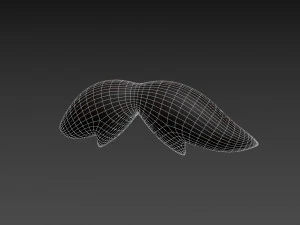 mustache 05 3D Model