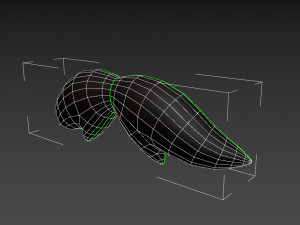 mustache 05 Model 3D