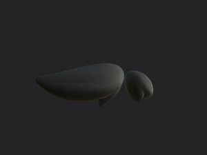 mustache 06 Model 3D