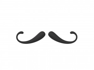 mustache 07 Model 3D