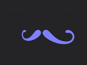 mustache 07 Model 3D