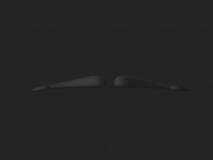 mustache 07 Model 3D