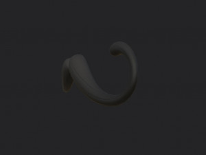 mustache 07 Model 3D