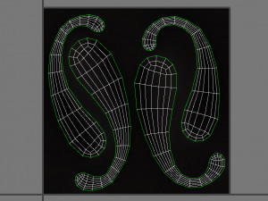 mustache 07 Model 3D