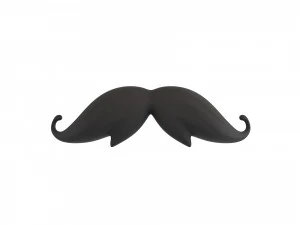 콧수염 08 3D 모델