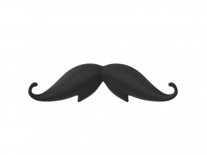 mustache 08 3D Model