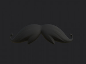 mustache 08 3D Model