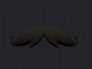mustache 08 3D Model