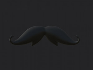 mustache 08 3D Model
