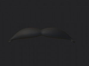 mustache 08 3D Model
