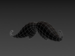 mustache 08 3D Model