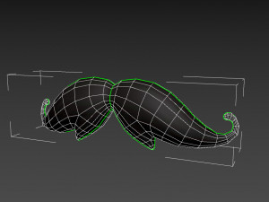 mustache 08 3D Model