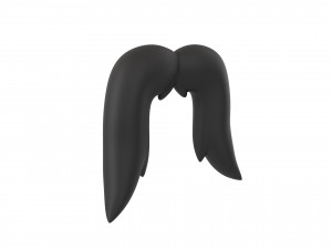mustache 09 3D Модель