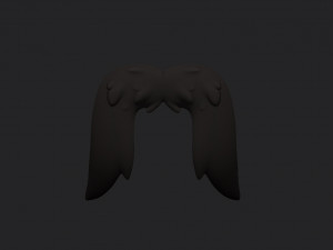 mustache 09 3D Модель