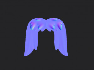 mustache 09 3D Модель