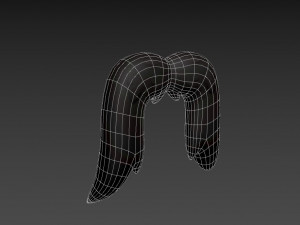 mustache 09 3D Модель