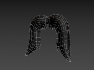 mustache 09 3D Модель