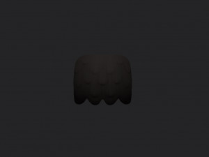 mustache 12 3D मॉडल