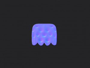 mustache 12 3D मॉडल