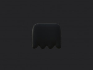 mustache 12 3D मॉडल