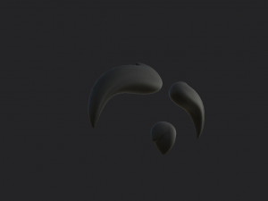 mustache 14 Model 3D