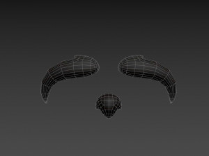 mustache 14 Model 3D