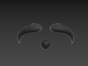 mustache 14 Model 3D