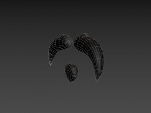 mustache 14 Model 3D