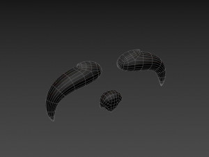 mustache 14 Model 3D