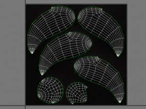mustache 14 Model 3D