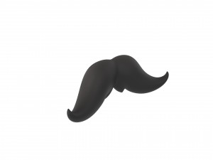 mustache 15 Modelo 3D