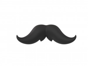 mustache 15 Modelo 3D